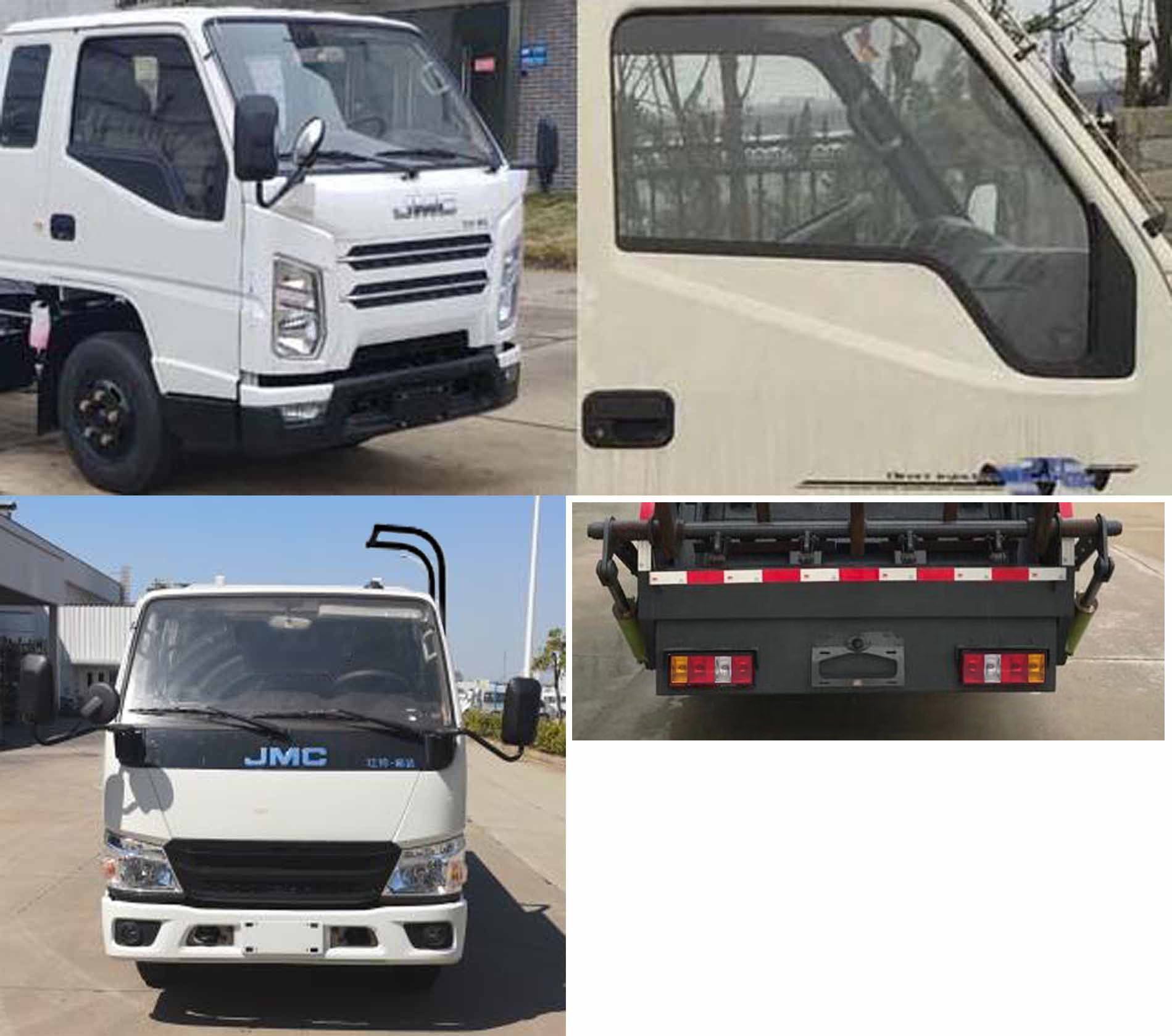 程力威牌CLW5041ZYS6CD型壓縮式垃圾車(chē)