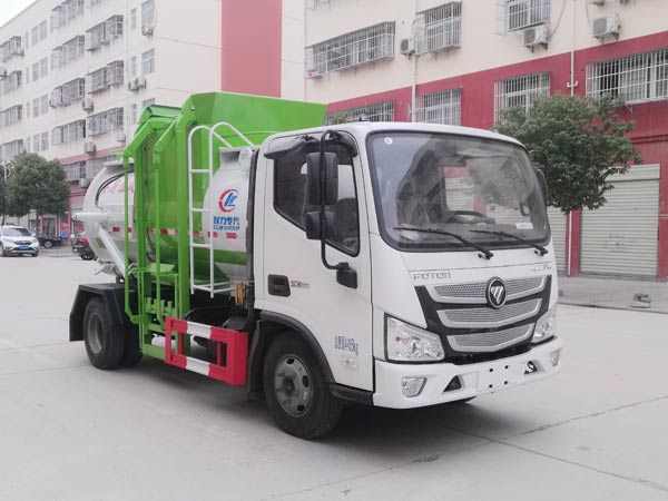 程力威牌CLW5040TCAB6型餐廚垃圾車(chē)